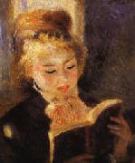 Auguste renoir Woman Reading Norge oil painting reproduction